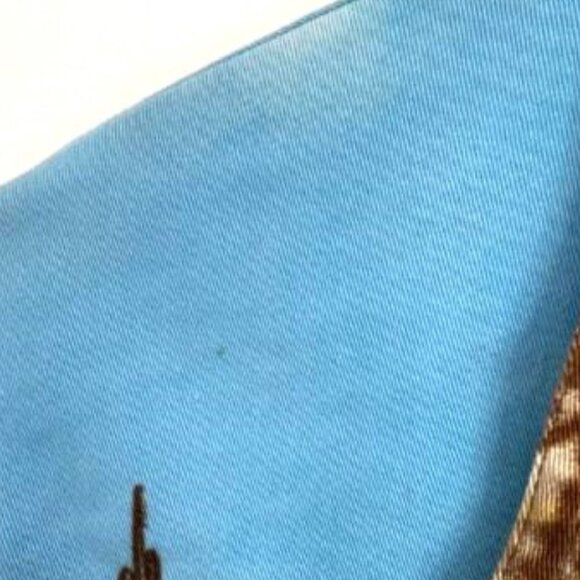 Mirror Image Paris Jacket Sz M Eiffel Tower Cafe European Vacation Artsy - Picture 3 of 5